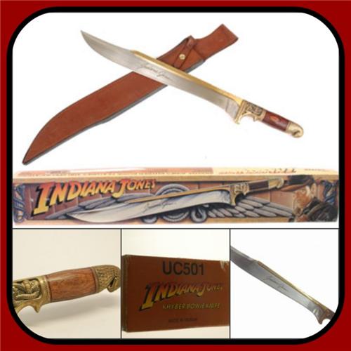 Indiana Jones 1989 Original Kybher Bowie KNIFE Signed Connecting You