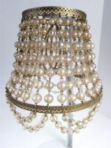 Lamp Shades With Crystal Beads, Crystal Bead Lamp Shade