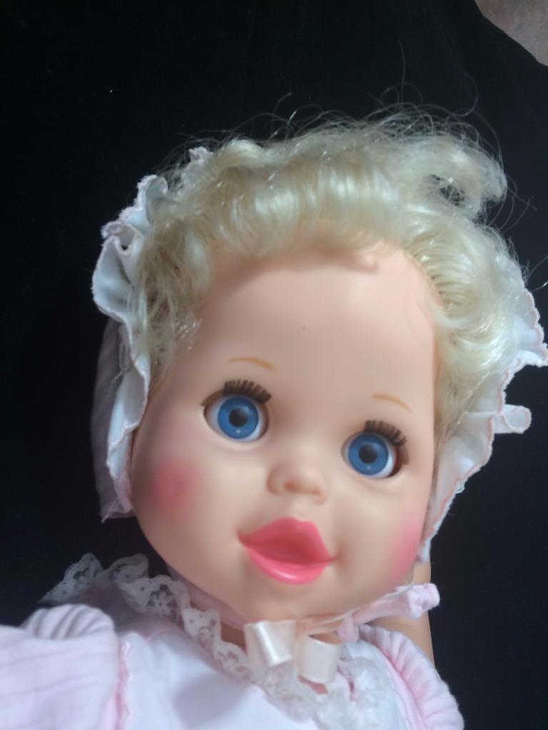 Mattel '87 Baby Heather Talk Artificial Intelligence Doll Lifelike Vtg ...