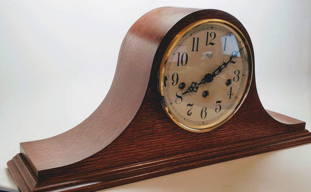 SLIGH Mantle Clock Franz Hermle 8 day Westminster Chime 05151AN W